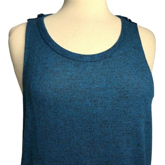 Free People We The Free Hidden Falls Sapphire Blue Tank Top Sz S NEW - Picture 5 of 9